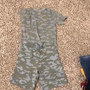 Cat & Jack camo short set